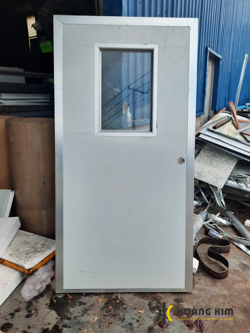 Cửa đi panel EPS cách âm cách nhiệt