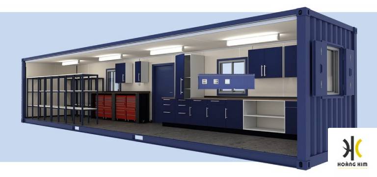 Container văn phòng loại 1 tầng