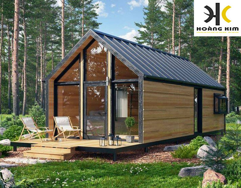 Mẫu 6: Kiểu dáng được làm giống Homestay, mang lại cảm giác thoải mái khi sử dụng, đón nắng tốt