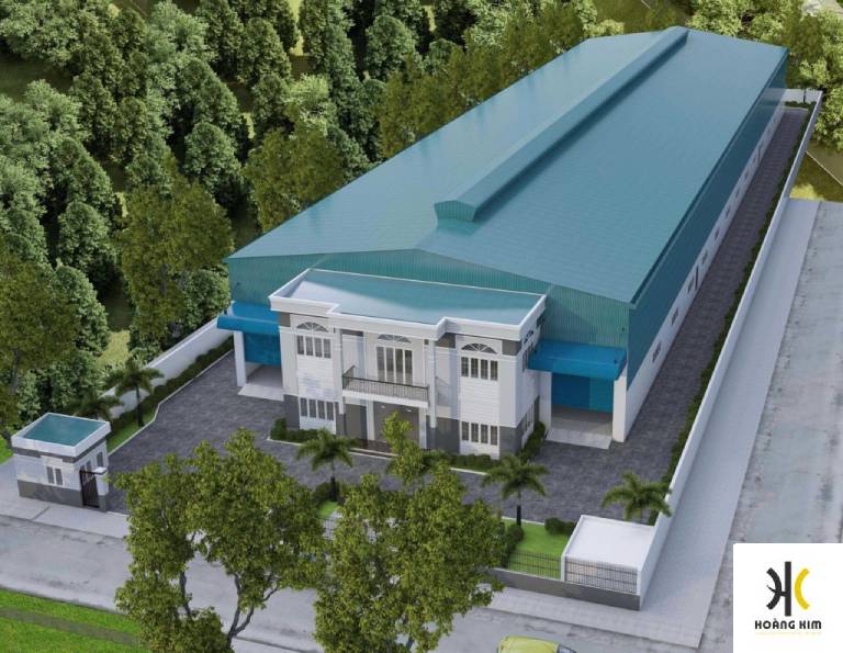 Nhà xưởng nhỏ đẹp