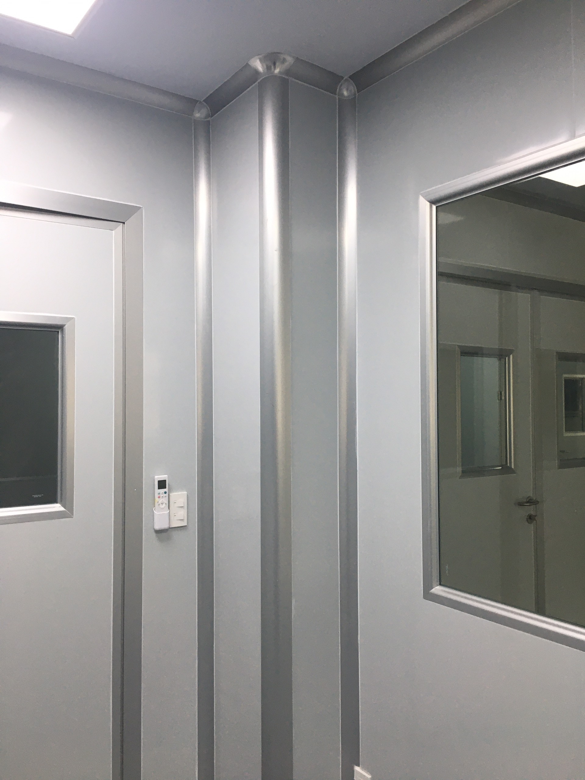 Các góc công trình kho lạnh được thi công cẩn thận