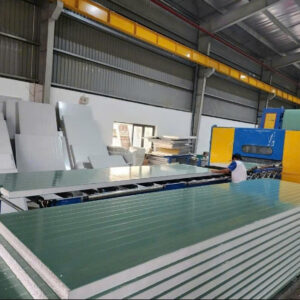 Tấm Panel xanh ngọc EPS 50mm
